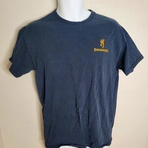 Browning Short Sleeve T-Shirt Tee Size Men Medium Black
